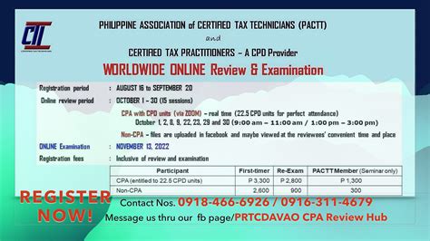 certified tax technician|REGISTRATION FEE: .
